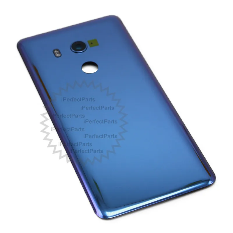 Настоящий корпус для HTC U11 EYEs Задняя крышка батареи стеклянная дверь чехол +