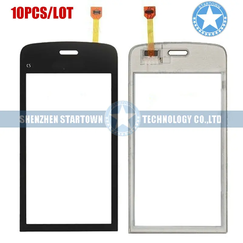 10 шт./лот Новый сенсорный экран дигитайзер панель передняя стеклянная линза для