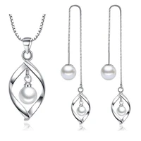 xiyeanike silver color bride long simple temperament jewelry sets for women lady wedding gifts neea 2019 new wholesale