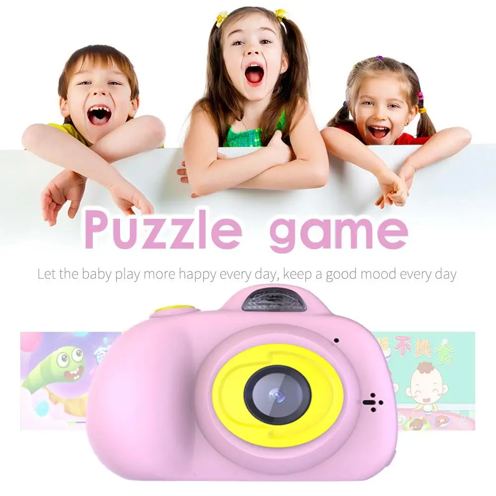 BEESCLOVER K9 2 дюйма 1280x720 HD Цифровая камера движения детская игрушечная со шнурком GKW0308