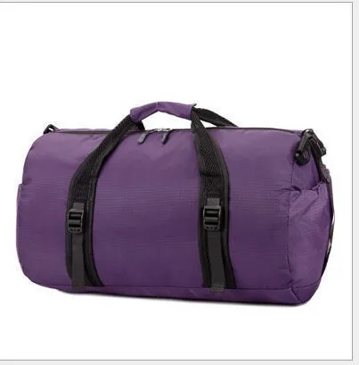 purple big Водонепроницаемая сумка, брендовые многофункциональные спортивные сумки, Брендовые мужские дорожные сумки, складная сумка для спортзала, большая ВМЕСТИТЕЛЬНОСТЬ - Цвет: purple big