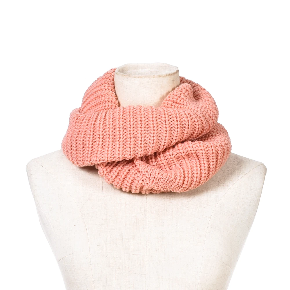 Новые модные зимние толстые вязаные теплые шарфы унисекс для женщин и мужчин с