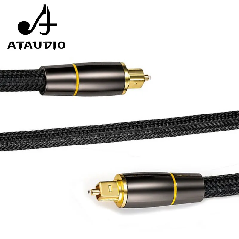 ATAUDIO Hifi волоконно оптические кабели Профессиональный 5 1 7 для DAC/цифровой