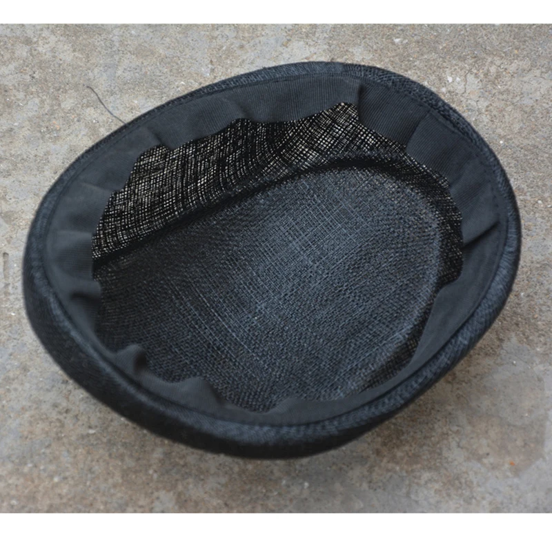 Женский Вуалетка Sinamay трехслойная шляпа для коктейлей и свадьбы 1 шт.|millinery diy|hats