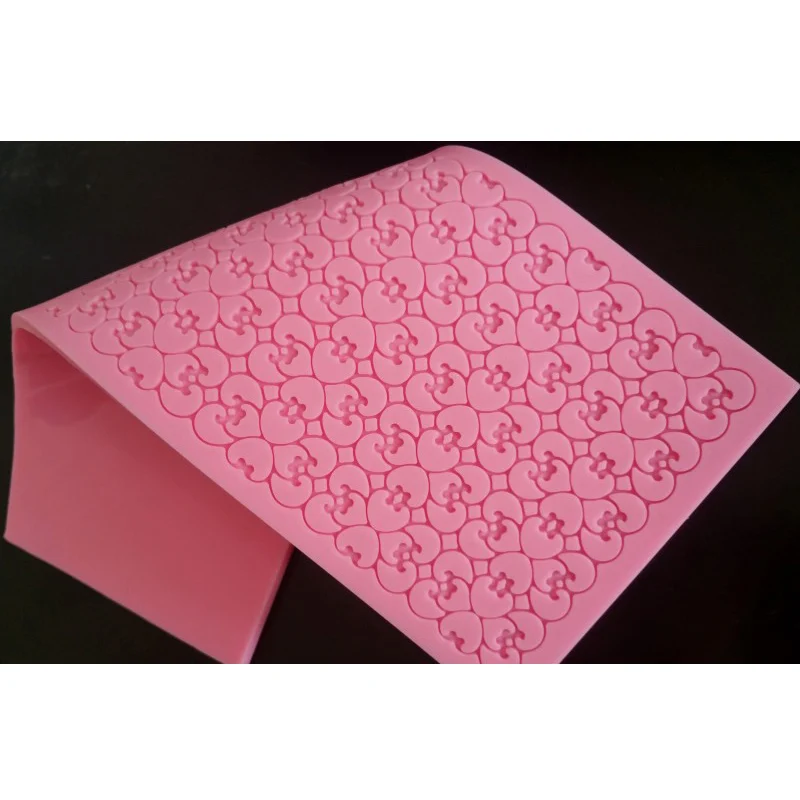 Силиконовая форма кружевные цветочные коврики для торта силиконовый кружевной