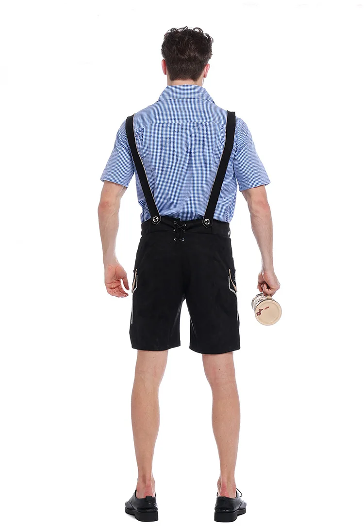 S XL костюм для взрослых мужчин Октоберфест Lederhosen Bavarian Octoberfest Немецкий фестиваль