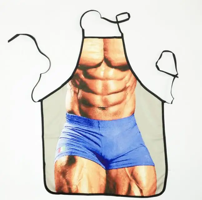 Freeshipping Sexy Kitchen Apron Funny Men BBQ Fashion | Дом и сад