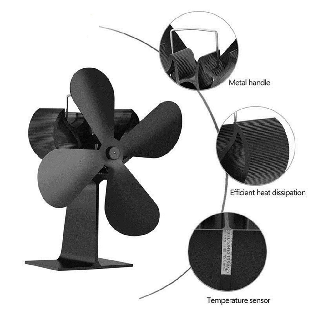 4-лезвие тепловой мощности древесноволокнистая плита вентилятор для
