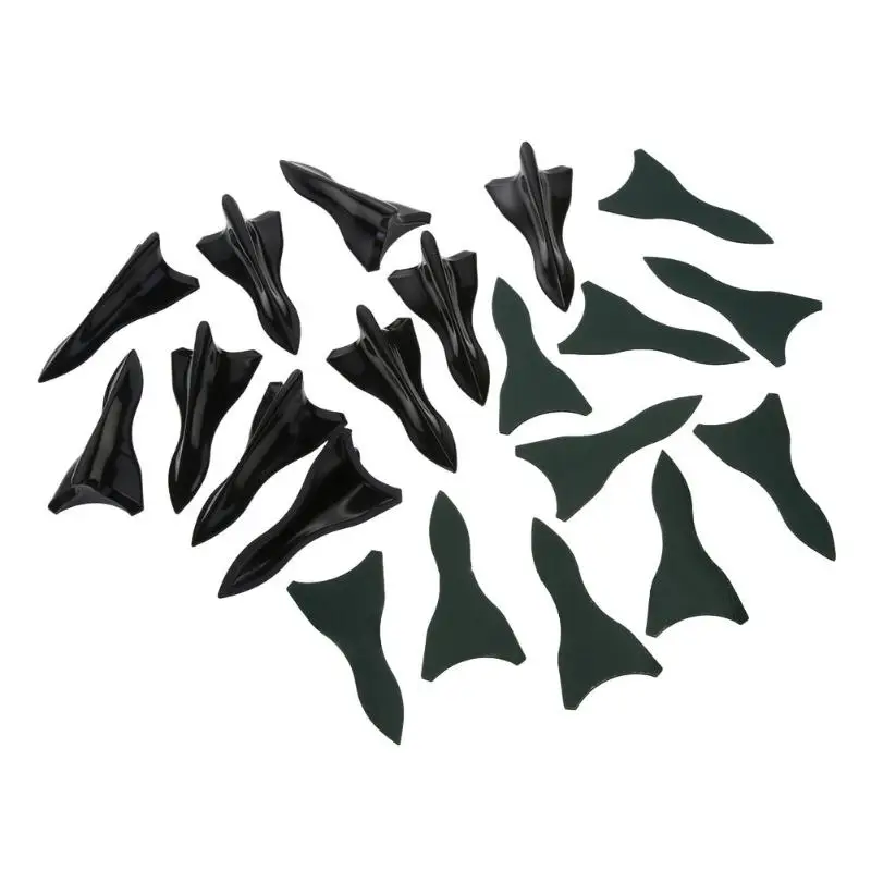 10 шт. плавный диффузор Shark Vortex генератор для ветрового стекла спойлер на крышу