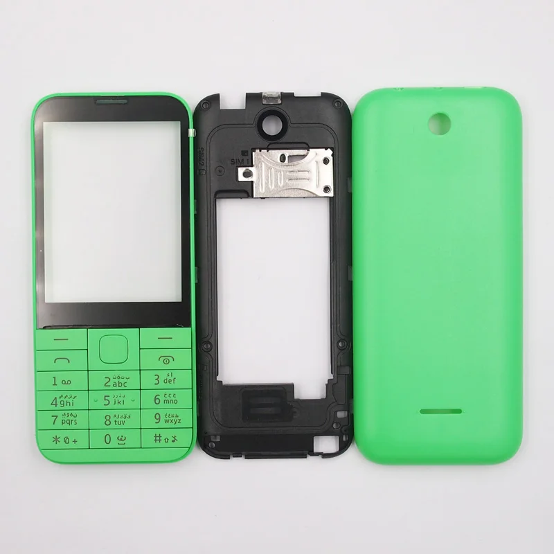 BaanSam Красочный корпус чехол для Nokia 225 N225 с арабской клавиатурой