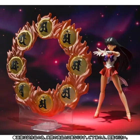 

100% Original BANDAI Tamashii Nations S.H.Figuarts (SHF) Exclusive Action Figure - Super SailorMars from "Sailor Moon SuperS"