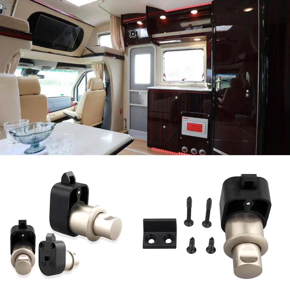 JEAZEA серебряная жемчужная кнопка замок для ловли Camper Car RV лодка караван домашний