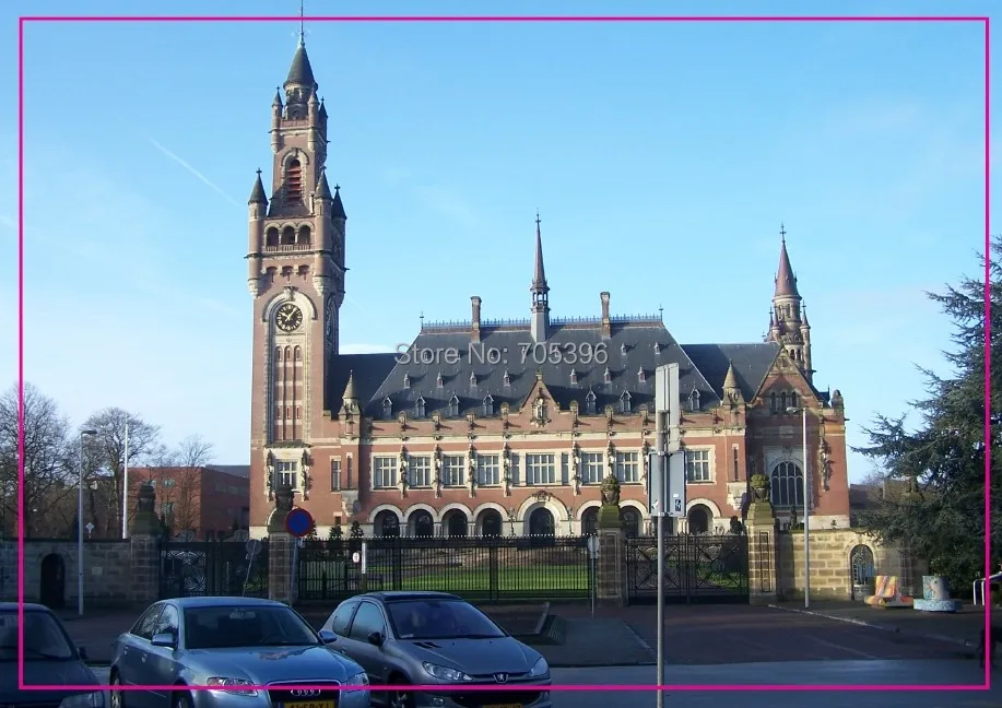 Туристические магниты более минутного заказа Нидерланды Гаагский мир дворец