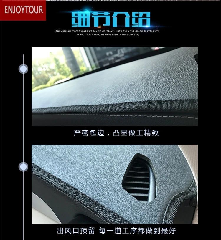 Чехол для приборной панели из искусственной кожи Toyota Camry Corolla PRADO Crown Mark X LANDCRUIS VIOS