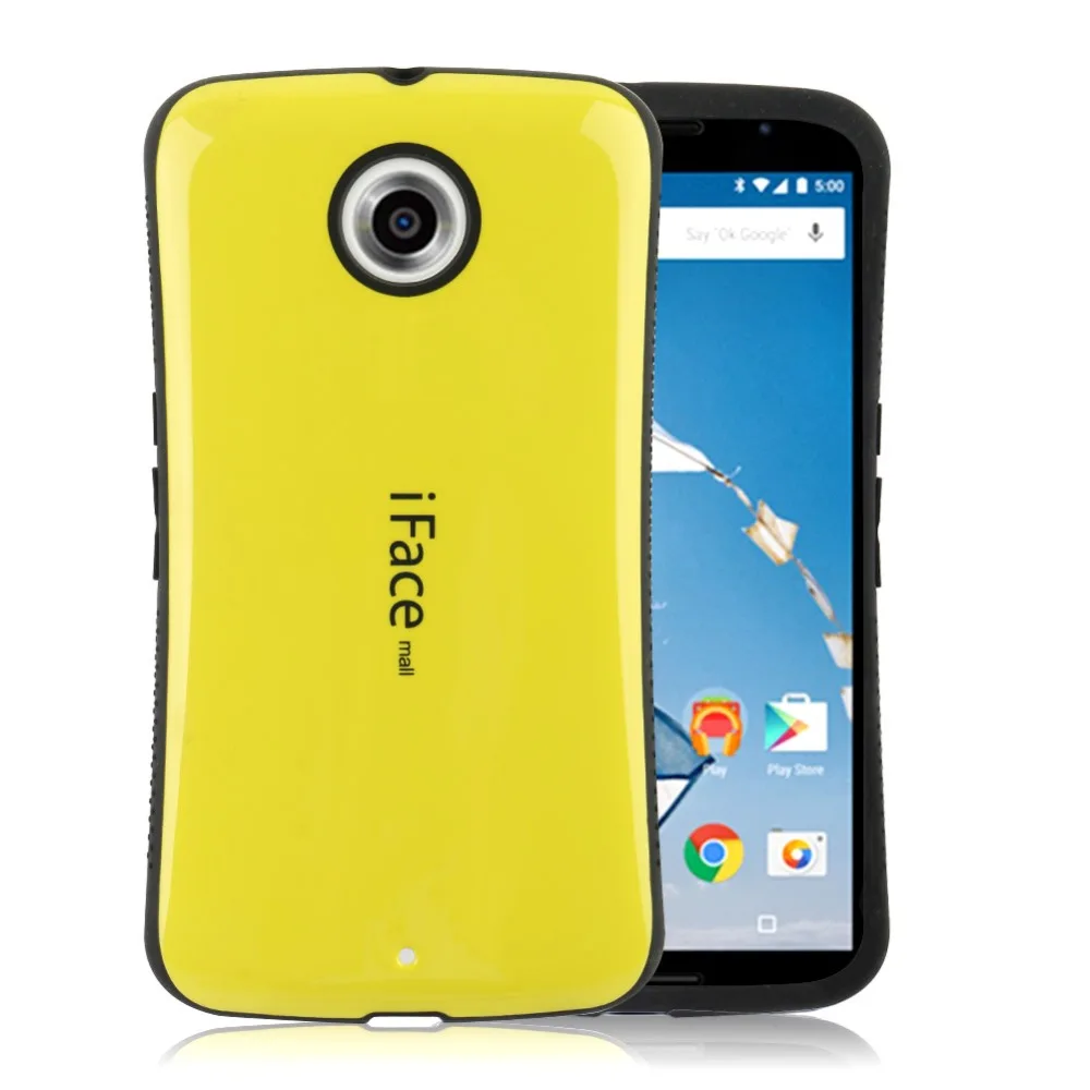 Сверхпрочный ударопрочный чехол iFace Mall жесткий накладка для Motorola Moto Google Nexus 6
