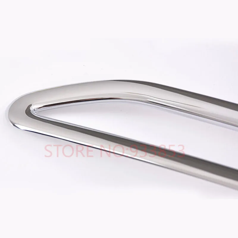 ABS хромированный задний фонарь отделка ободка бампер противотуманный свет