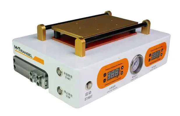 AC 110V US Plug М-Triangel 7 дюймов Экран машина для ремонта ЖК-дисплей сепаратор/дробилка для переработки телефона инструменты для ремонта Экран с общей топливной магистралью удаление пузырей - Цвет: AC 110V US Plug