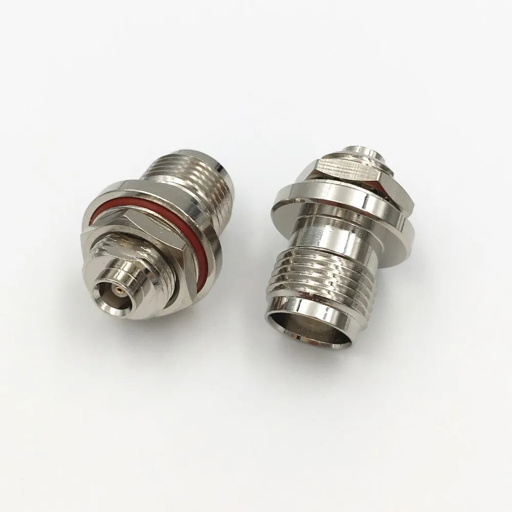 5 шт. Новый латунный TNC Гнездовой разъем к MCX женский Разъем RF коаксиальный