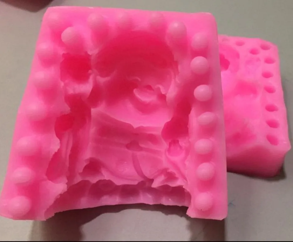 Послушание 3D долголетие Бог торт формы силиконовые шоколад гипса свечи Мыло
