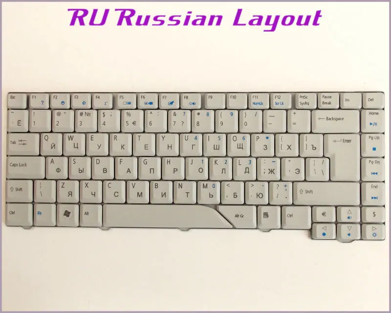 Новая русская RU Клавиатура для ноутбука Acer Aspire 5930 5930G 5930Z AS5930 5910 5910G 5535 5300 5320 5320G