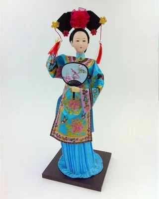 Japan folk style Oriental Kimono Geisha Kabuki Doll for House Decoration Adornment Collectables Craft Gift | Дом и сад