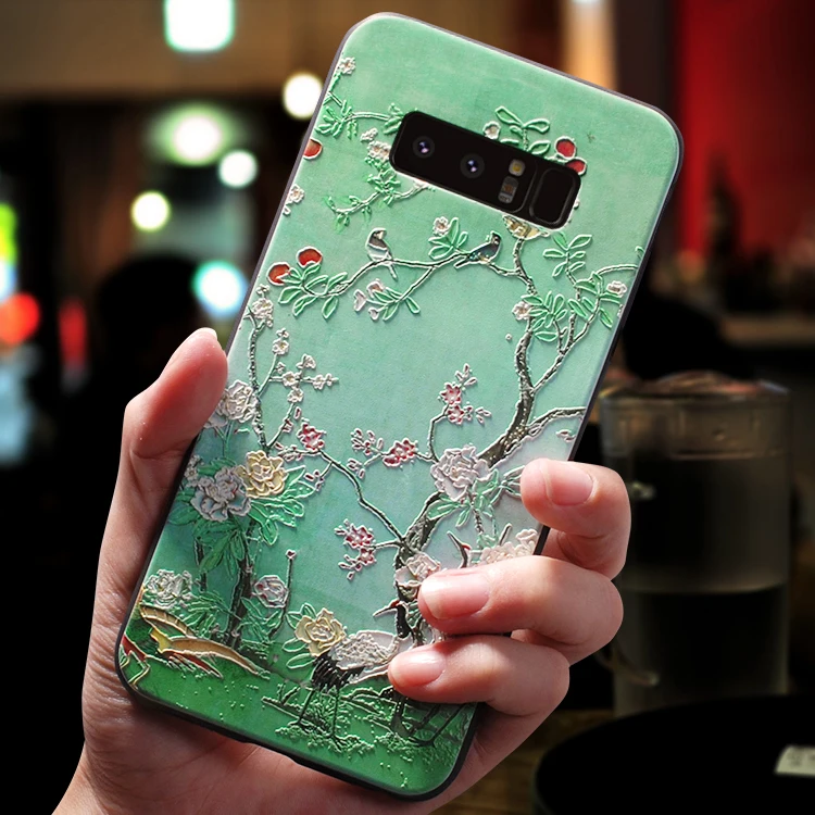 lvdishu 3D с тиснением и изображением ТПУ для samsung Galaxy S10 плюс M20 M30 M10 J5 S10e J8 J6 J4 Plus J7 Prime Neo J3 Примечание 8 чехол - Цвет: lvdishu