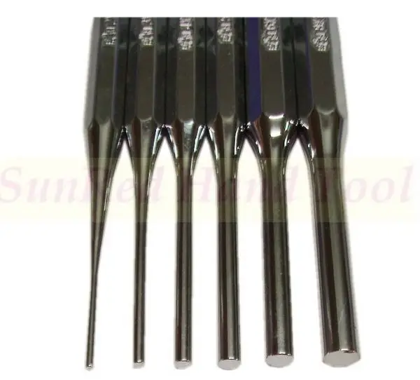 Встряхнуться Тайвань лучшее качество 6 шт. сталь контактный перфоратор набор