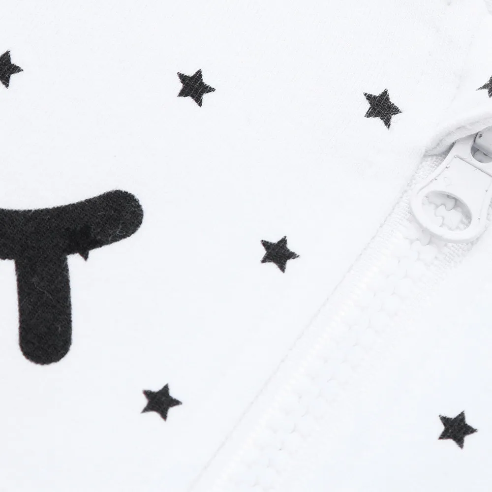 MUQGEW New Autumn Baby Girl Clothes Cotton Infant Boy Letter Hooded Romper Jumpsuit Newborn Clothing dropshipping | Детская одежда и