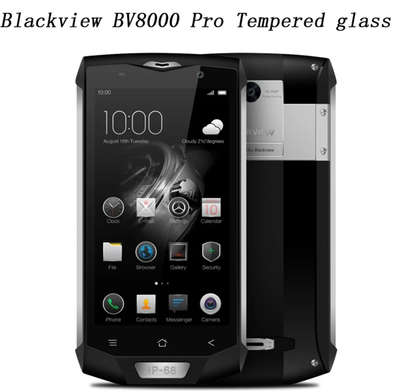 10 шт. Защитная пленка для экрана из закаленного стекла Blackview BV8000 PRO противоударный