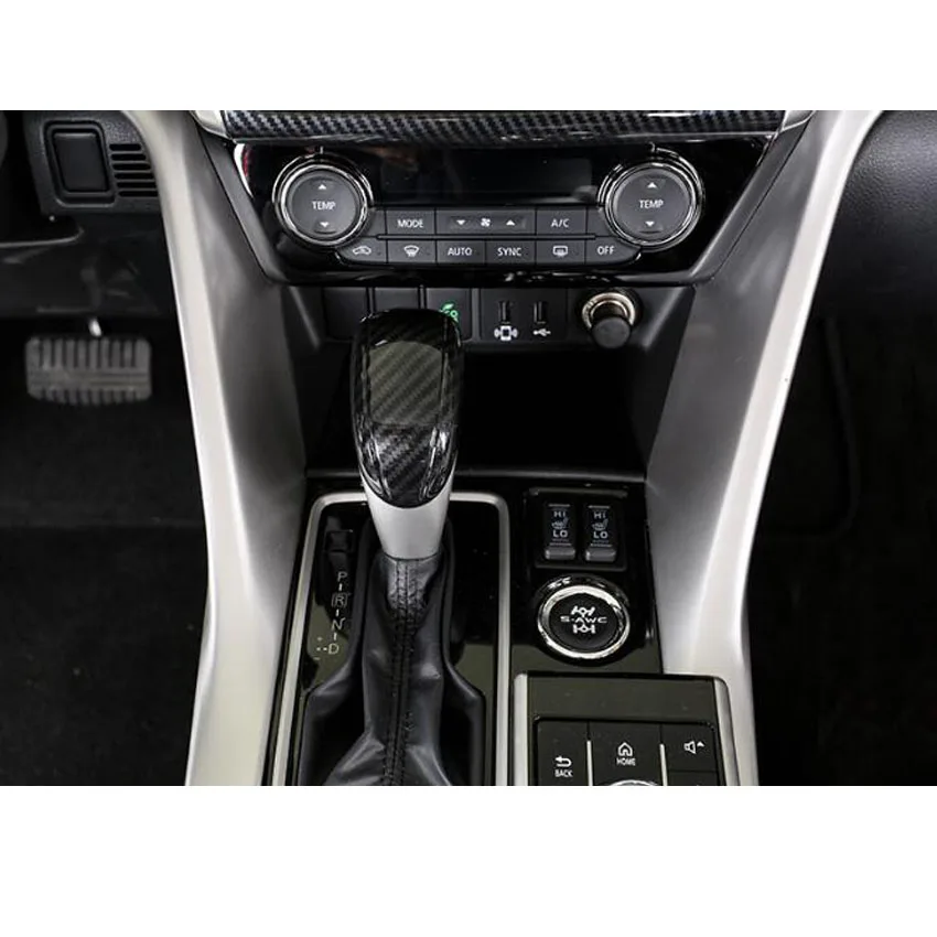 Новые автомобильные аксессуары для Mitsubishi Eclipse Cross 2017 2018 накладка на ручку рычага