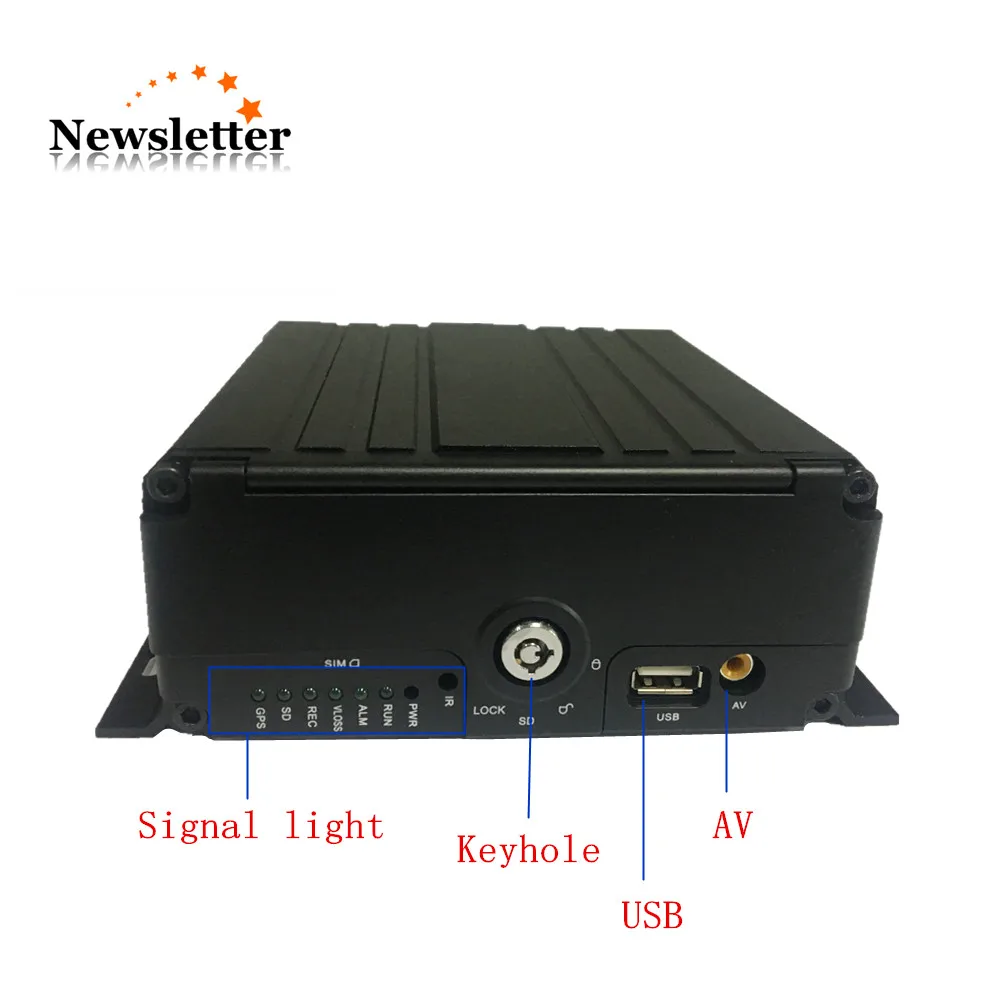 AHD видеорегистратор для автомобиля P 1080 8 каналов Мобильный DVR HDD MDVR с gps wifi |