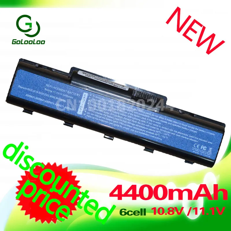 Golooloo 11,1 v аккумуляторная батареядля ноутбука EMACHINE D525 D725 AS09A31 AS09A41 E525 E527 E627 G627 G725 E725 шлюз NV52 NV53 nv58