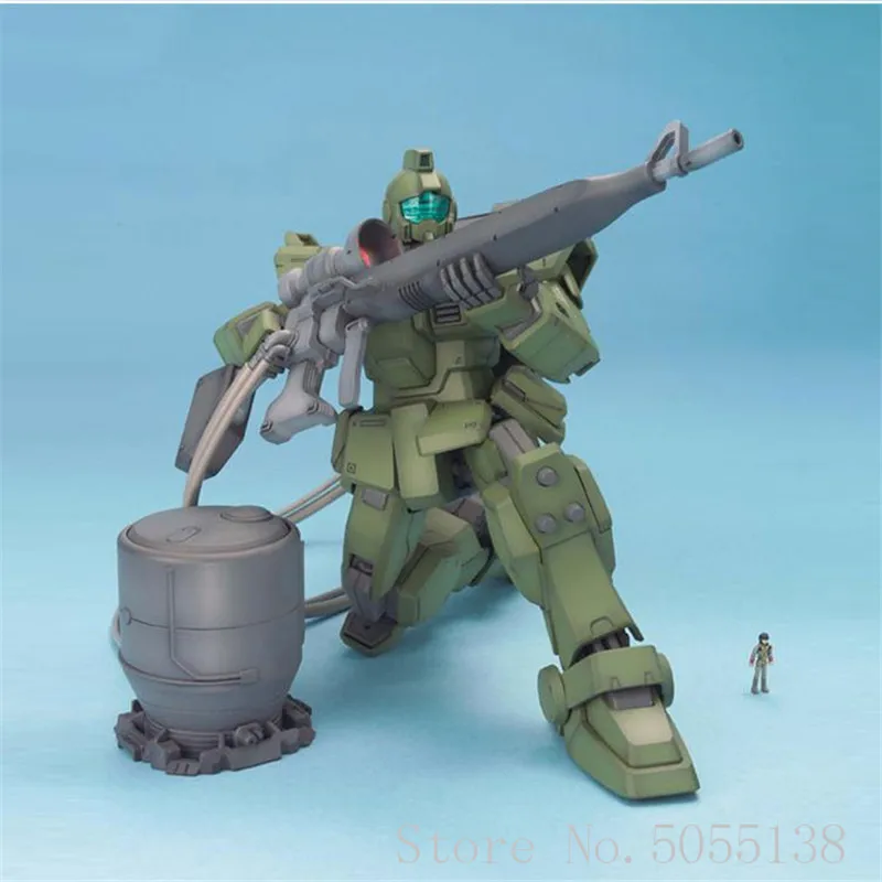 Bandai Gundam модель в наличии сборе 46734 мг 1/100 GM RGM-79[G] снайперский тип искусственная