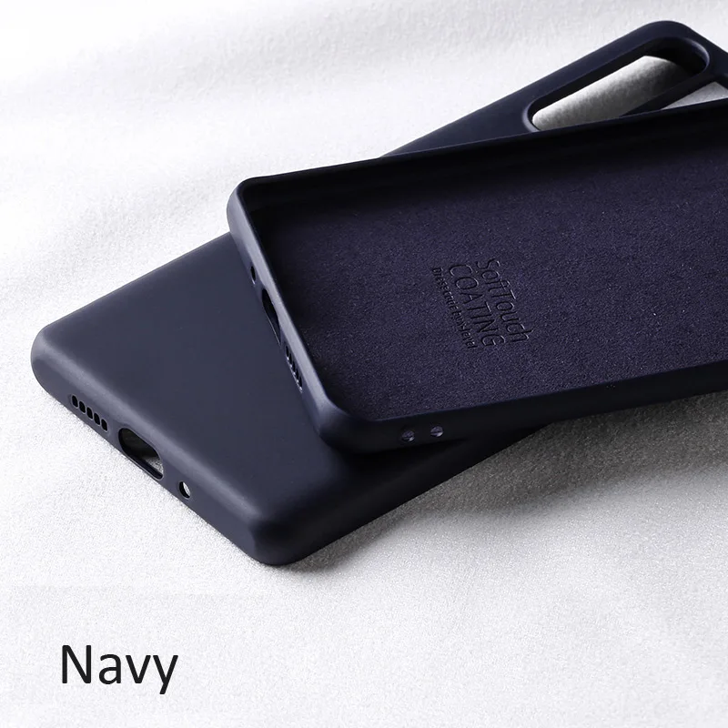 Navy X-Level жидкий силиконовый чехол для huawei P30 Pro Lite мягкий гелевый резиновый тонкий защитный чехол для mate 20 Pro - Цвет: Navy
