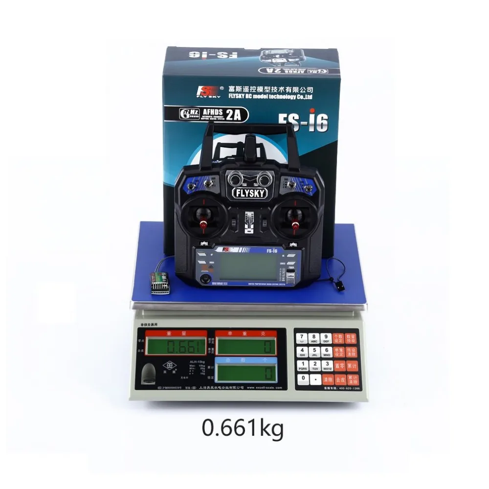 Контроллер передатчика Flysky FS i6 I6 2 4G 6CH AFHDS RC с приемником iA6 iA6B X6B для