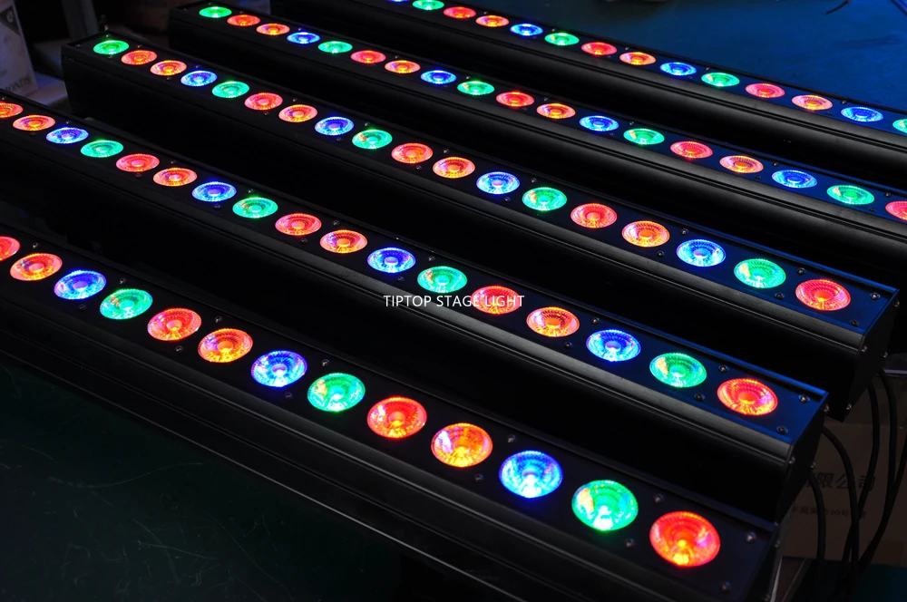 Gigertop Disount 18x12 Вт RGBW/RGBA светодиодный пиксельный настенный светильник, не водонепроницаемый разъем питания, 3PIN XLR DMX управление
