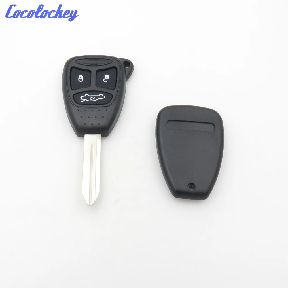 Cocolockey 3 кнопочный чехол для ключа с дистанционным управлением подходит CHRYSLER DODGE