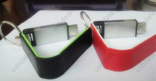4 стиля цветной кожаный металлический брелок для ключей 8 ГБ 16 32 128 2 0 USB-флешка 64