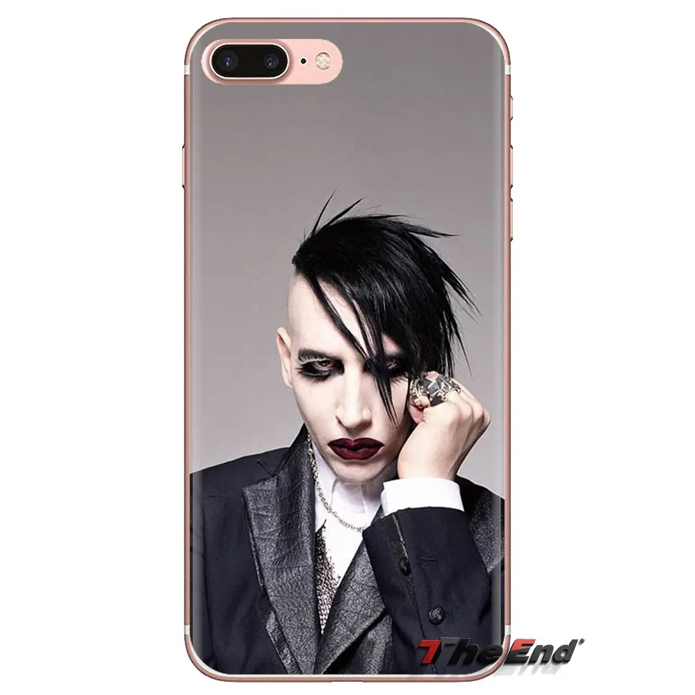 Мягкий чехол для Xiaomi Mi3 Samsung A10 A30 A40 A50 A60 A70 Galaxy S2 Note 2 Grand Core Prime Brian Hugh Warner Marilyn Manson |