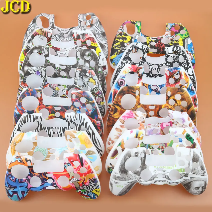 JCD 1 шт. цветной Противоскользящий силиконовый резиновый чехол для PS4 Dualshock 4 Pro Slim