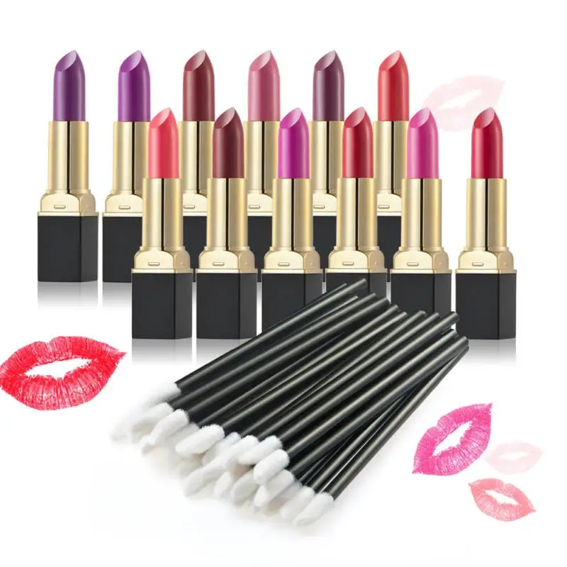 12 видов цветов новинка Женская Сексуальная Красная губная помада оттенок