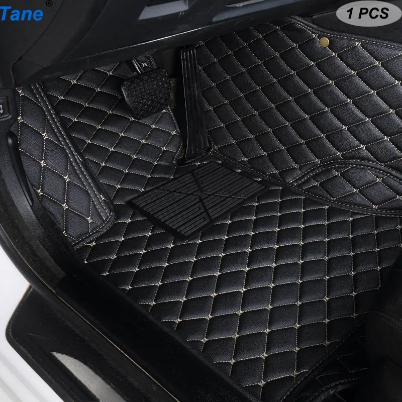 COLOR 1 Tane кожаные автомобильные коврики для mercedes w245 w169 ml w163 w164 w246 slk r171 cls w219 w212 w245 cla gla аксессуары ковер - Название цвета: COLOR 1