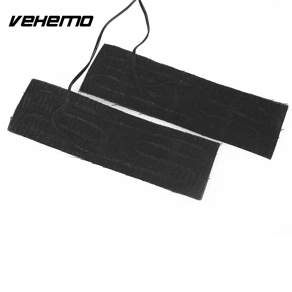 Vehemo 2 шт. 5 В USB Электрический нагревательный элемент пленка Нагреватель Коврик 6*20 см ноги грелка коврик универсальный USB Грелка чехол для сиденья