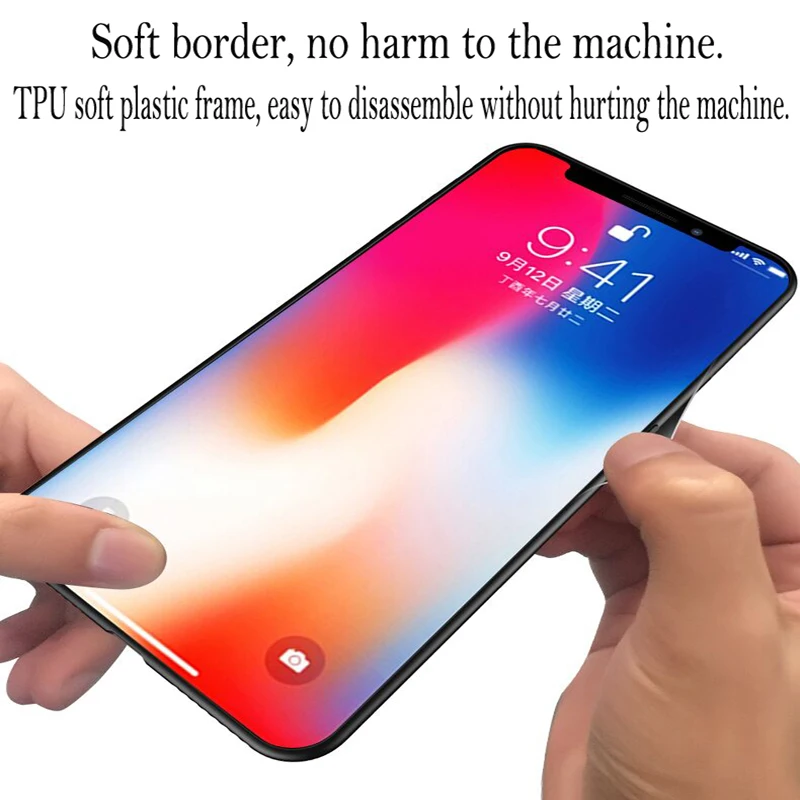 Cartoon One Piece Apple XS max / XR Explosion-proof glass phone case cute female iphone 6S 7/ 8plus anti-fall mobile bag | Мобильные