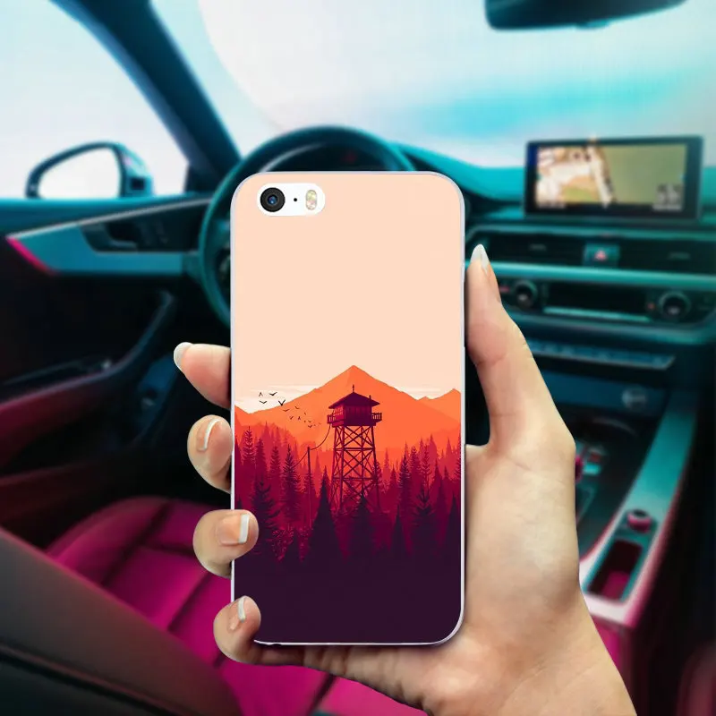 Мягкие чехлы из ТПУ для мобильных телефонов чехол Gorgerous Firewatch ультра тонкий