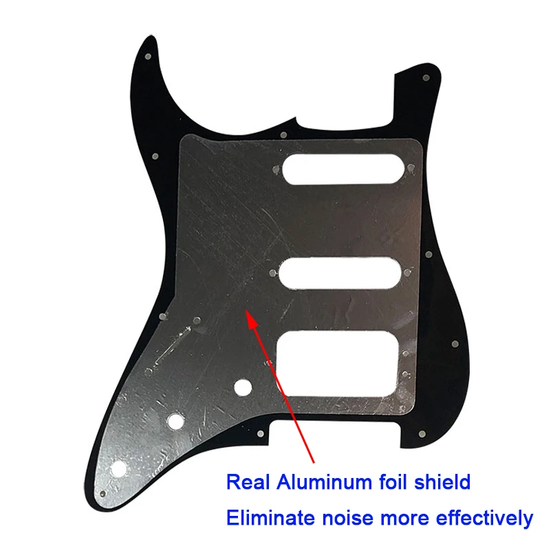 Аксессуары для гитары Pleroo накладки с задней пластиной и 11 винтами Fender Deluxe Strat HSS 6