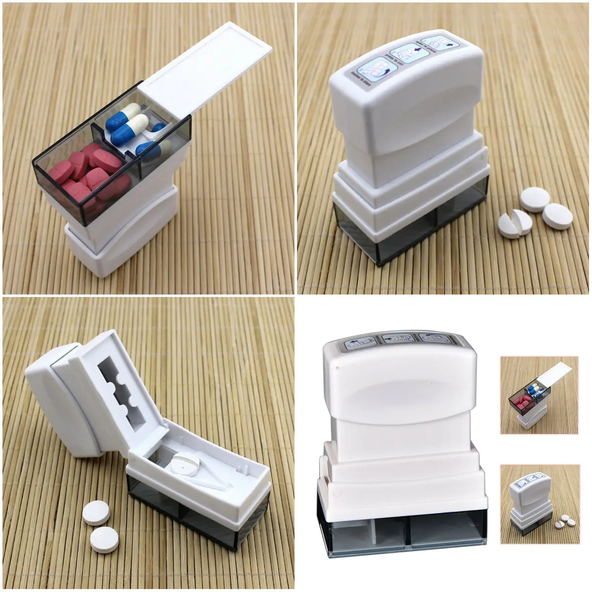 1 шт. медицинский разделитель для таблеток дома и путешествий|pill medicine|tablet pillpill box