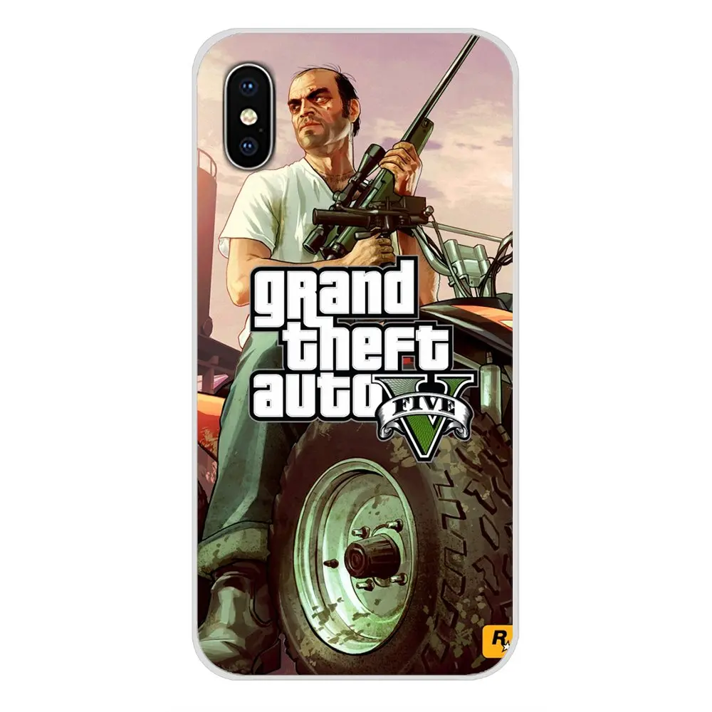 images 9 Soft Transparent Shell Cases rockstar gta 5 Grand Theft Newly For Samsung Galaxy A3 A5 A7 A9 A8 Star A6 Plus - Цвет: images 9