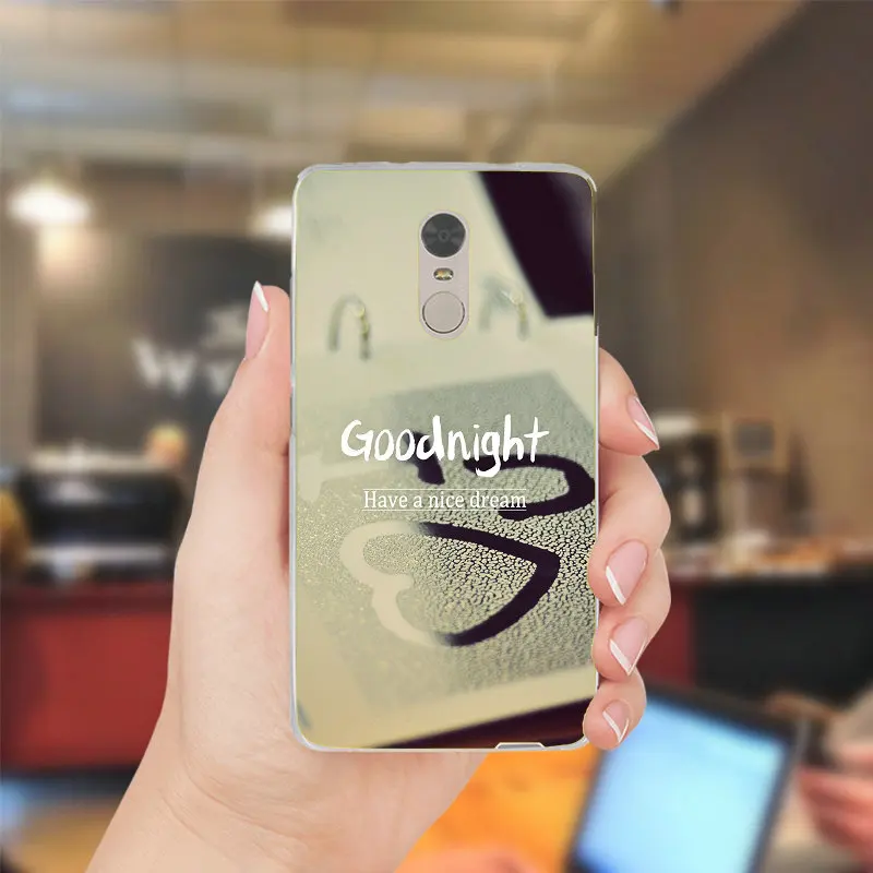 Спокойной ночи есть хороший сон Мягкие TPU чехол для телефона Аксессуары Xiaomi Redmi Mi
