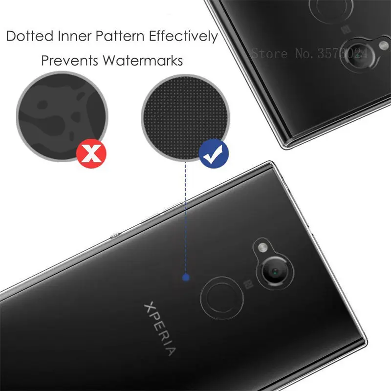 Чехол для Sony Xperia XA2 чехол 5 2 Мягкая силиконовая задняя крышка телефона H4133 H4113 H3113
